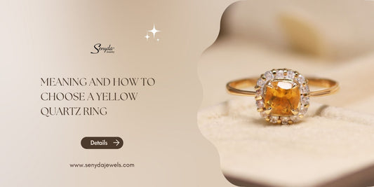 Meaning and how to choose a yellow quartz ring