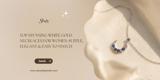 white gold necklaces for women