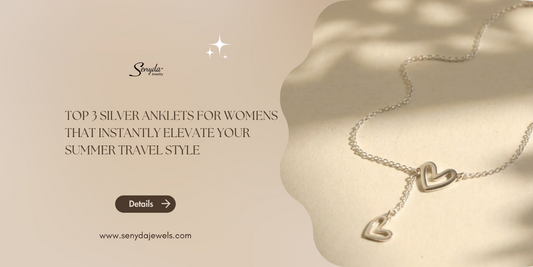 Top 3 silver anklets for womens that instantly elevate your summer travel style