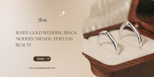 White gold wedding rings - Modern trends, timeless beauty