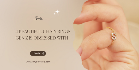 beautiful chain rings