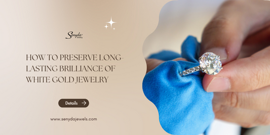 How to preserve long-lasting brilliance of white gold jewelry