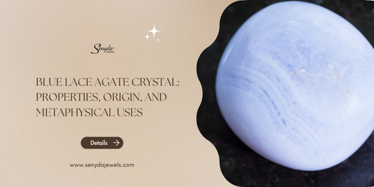 Blue Lace Agate crystal