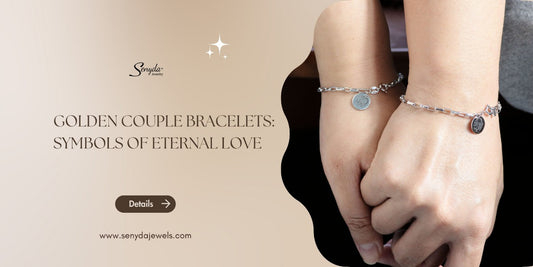 Golden couple bracelets: Symbols of eternal love