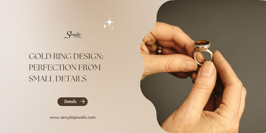 Gold ring design: Perfection from small details