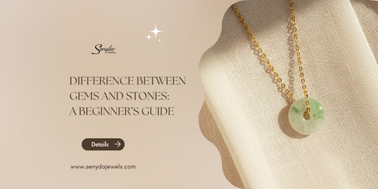 difference between gems and stones