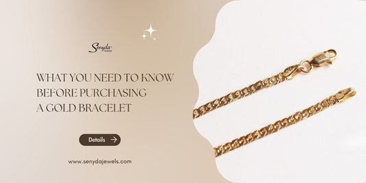 What you need to know before purchasing a gold bracelet