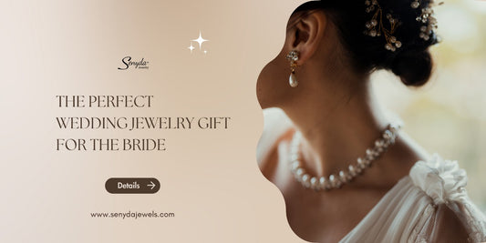 The perfect wedding jewelry gift for the bride