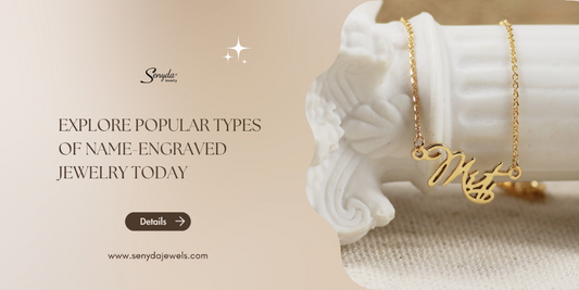 Explore popular types of name-engraved jewelry today