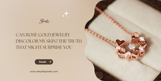 Can rose gold jewelry discolor my skin? The truth that might surprise you