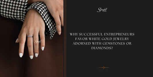 Why Successful Entrepreneurs Favor White Gold Jewelry Adorned With Gemstones Or Diamonds?