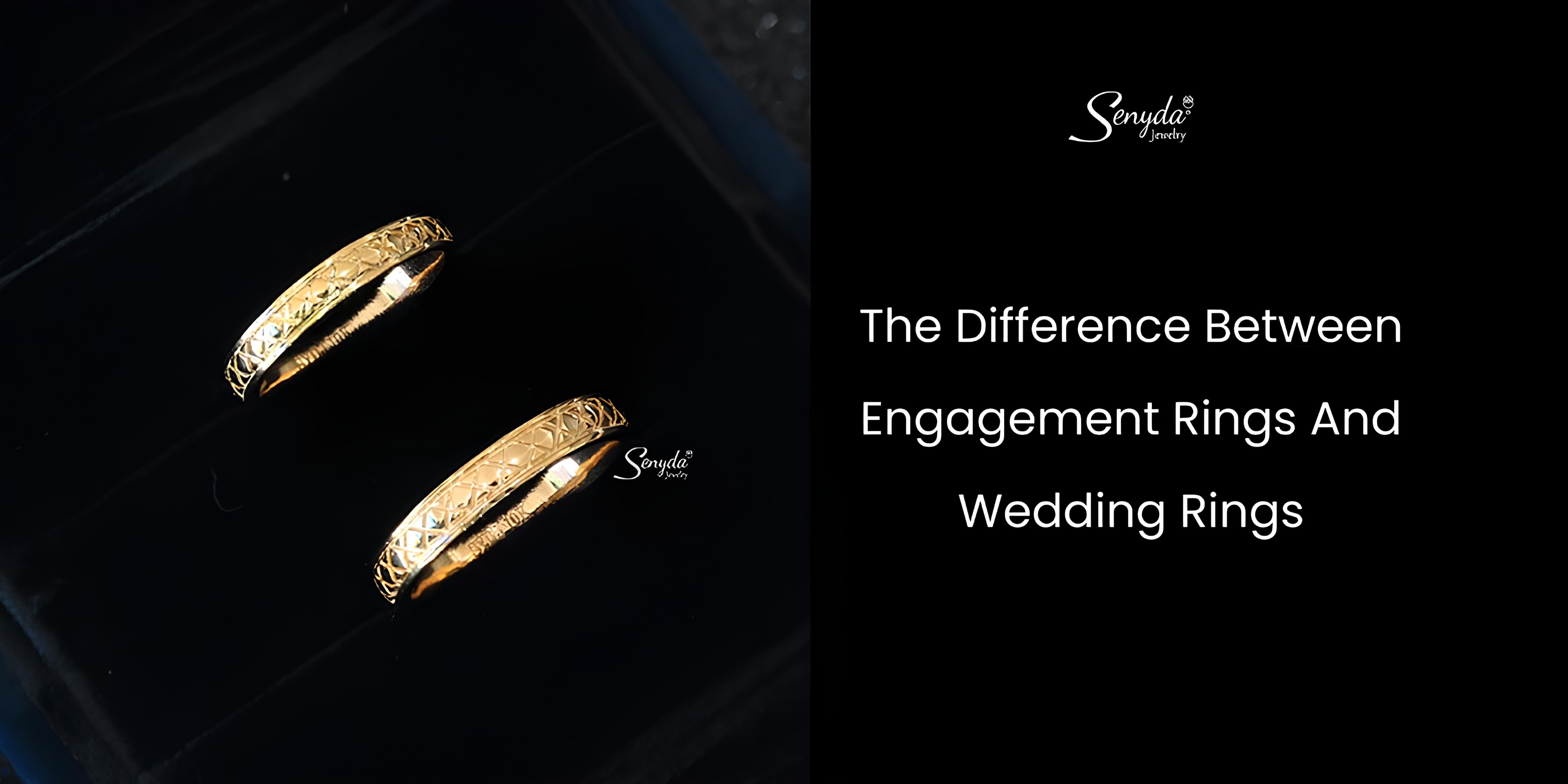 Diel Between Two Rings The Difference Between Engagement Rings And Wedding Rings