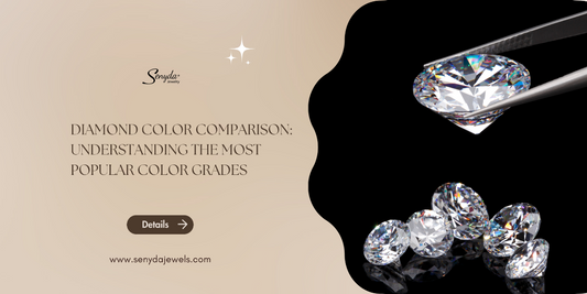 Diamond color comparison: Understanding the most popular color grades