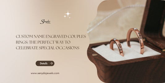 Custom name engraved couples rings: The perfect way to celebrate special occasions