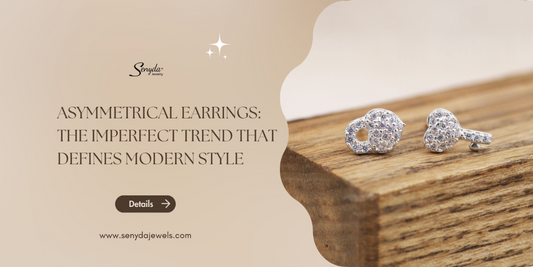 asymmetrical earrings