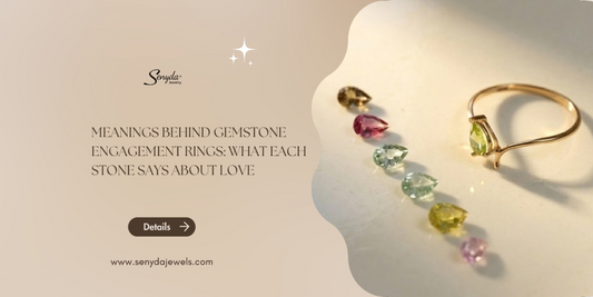Meanings behind gemstone engagement rings