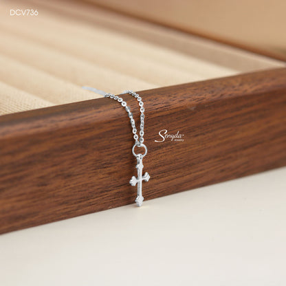 Unisex Cross Pendant Necklace