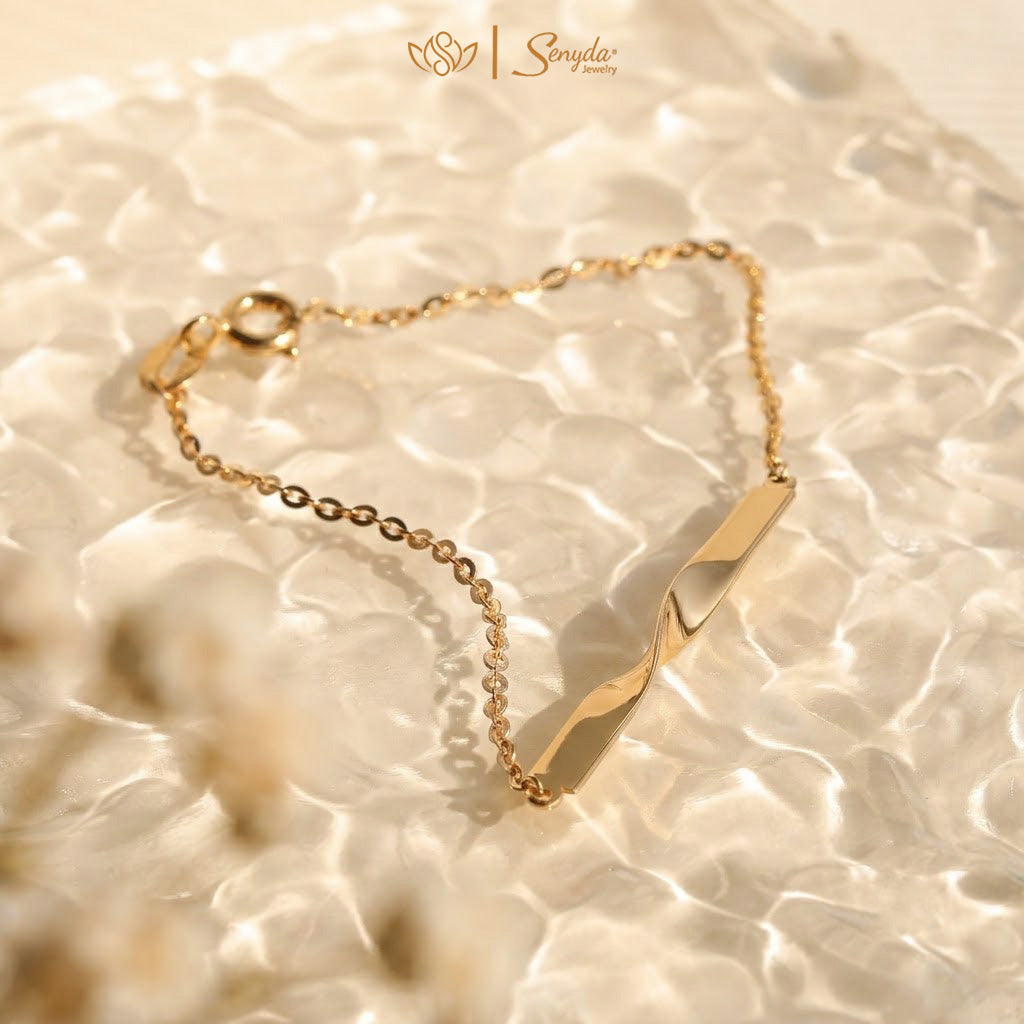 Personalized Engraved Infinity Bracelets
