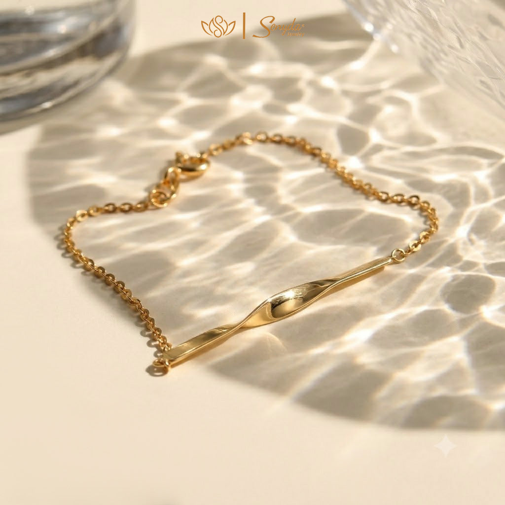 Personalized Engraved Infinity Bracelets