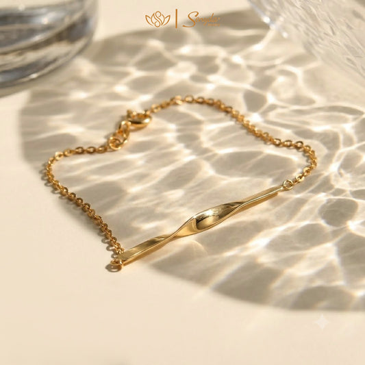 Personalized Engraved Infinity Bracelets