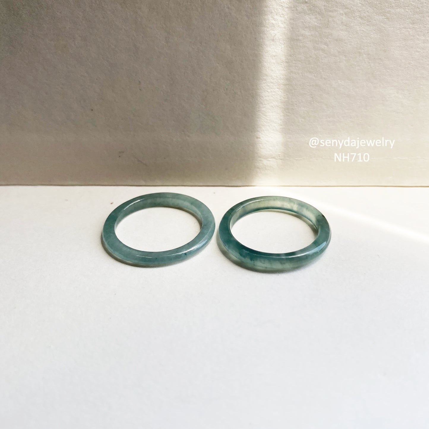 Natural Jadeite Jade Solid Band Ring