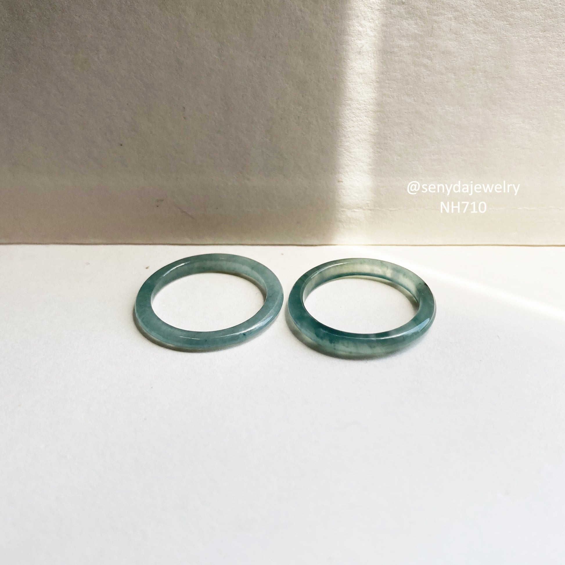 Natural Jadeite Jade Solid Band Ring