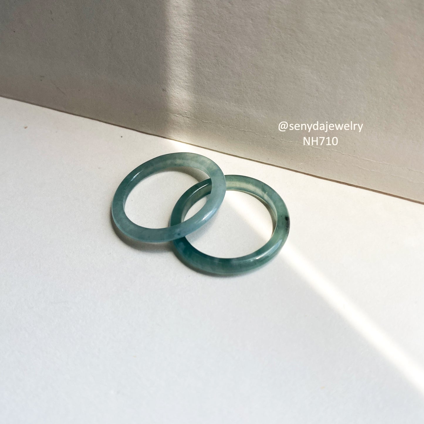 Natural Jadeite Jade Solid Band Ring