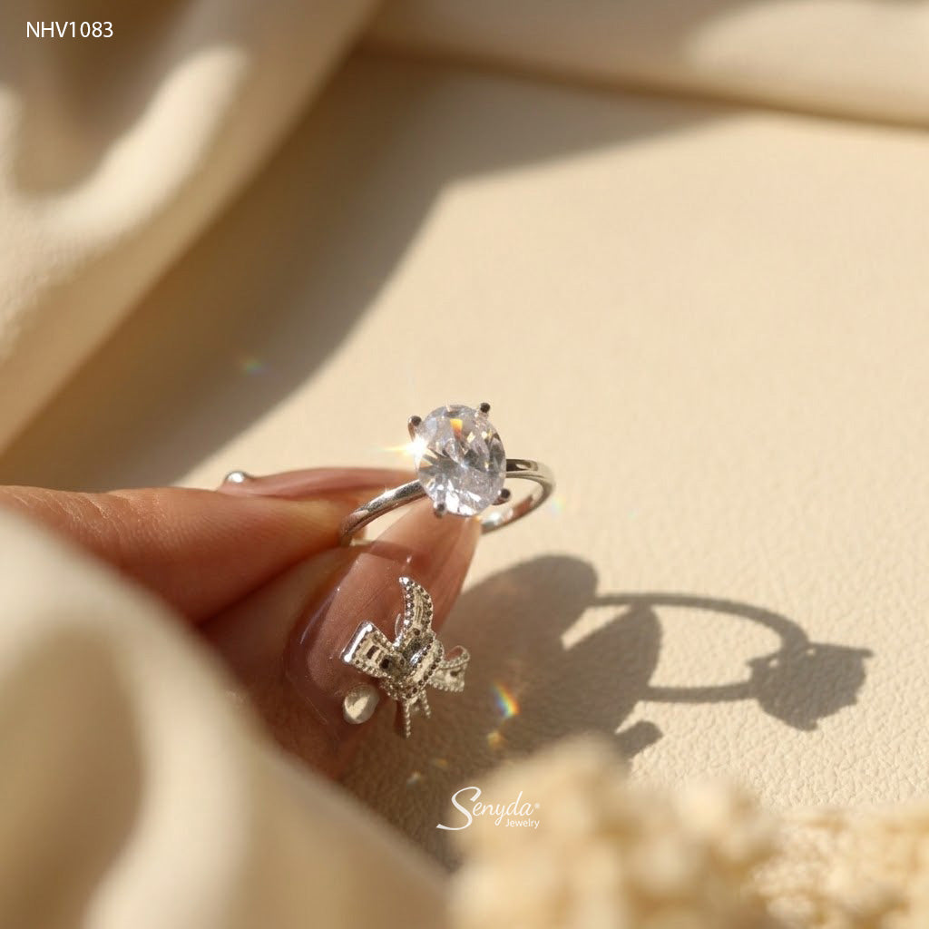 Classic Oval Cut Solitaire Ring