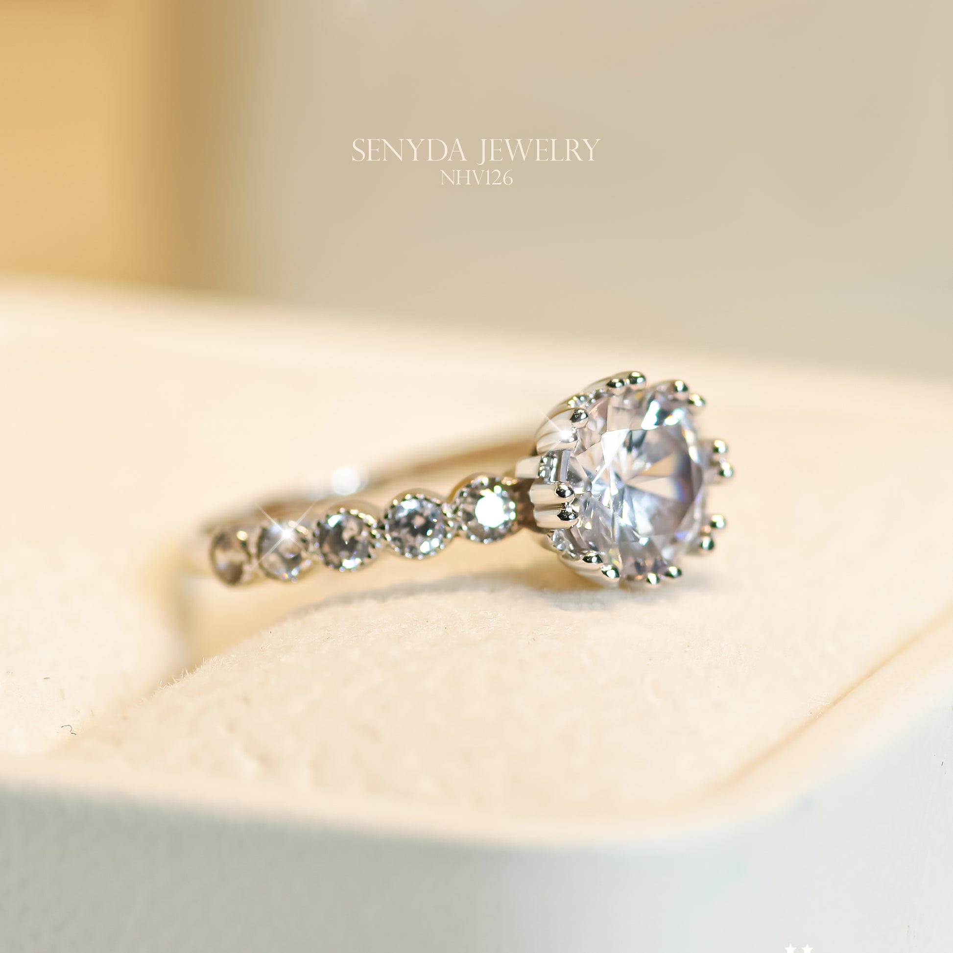 Senyda 10K Solid Gold Special Ring - "THE ETERNAL" RING