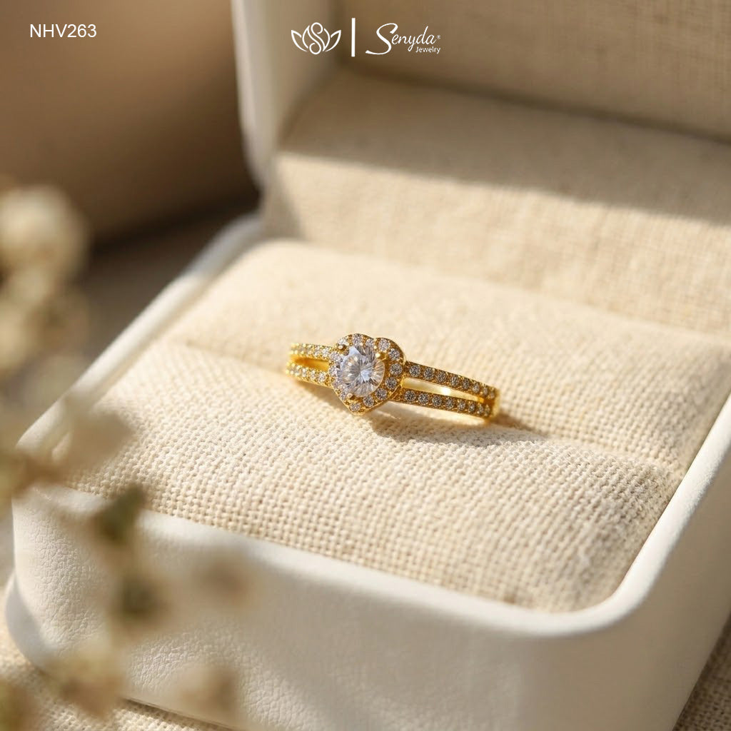 10K Solid Gold Special Ring - HERTIRA RING