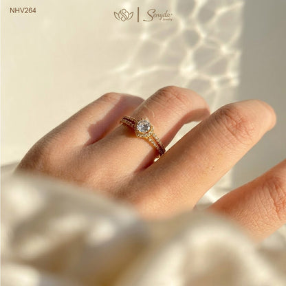 10K Solid Gold Special Ring - HERTIRA RING