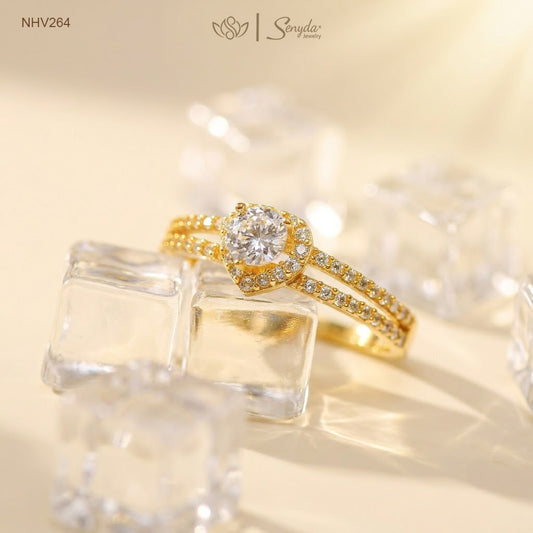 10K Solid Gold Special Ring - HERTIRA RING