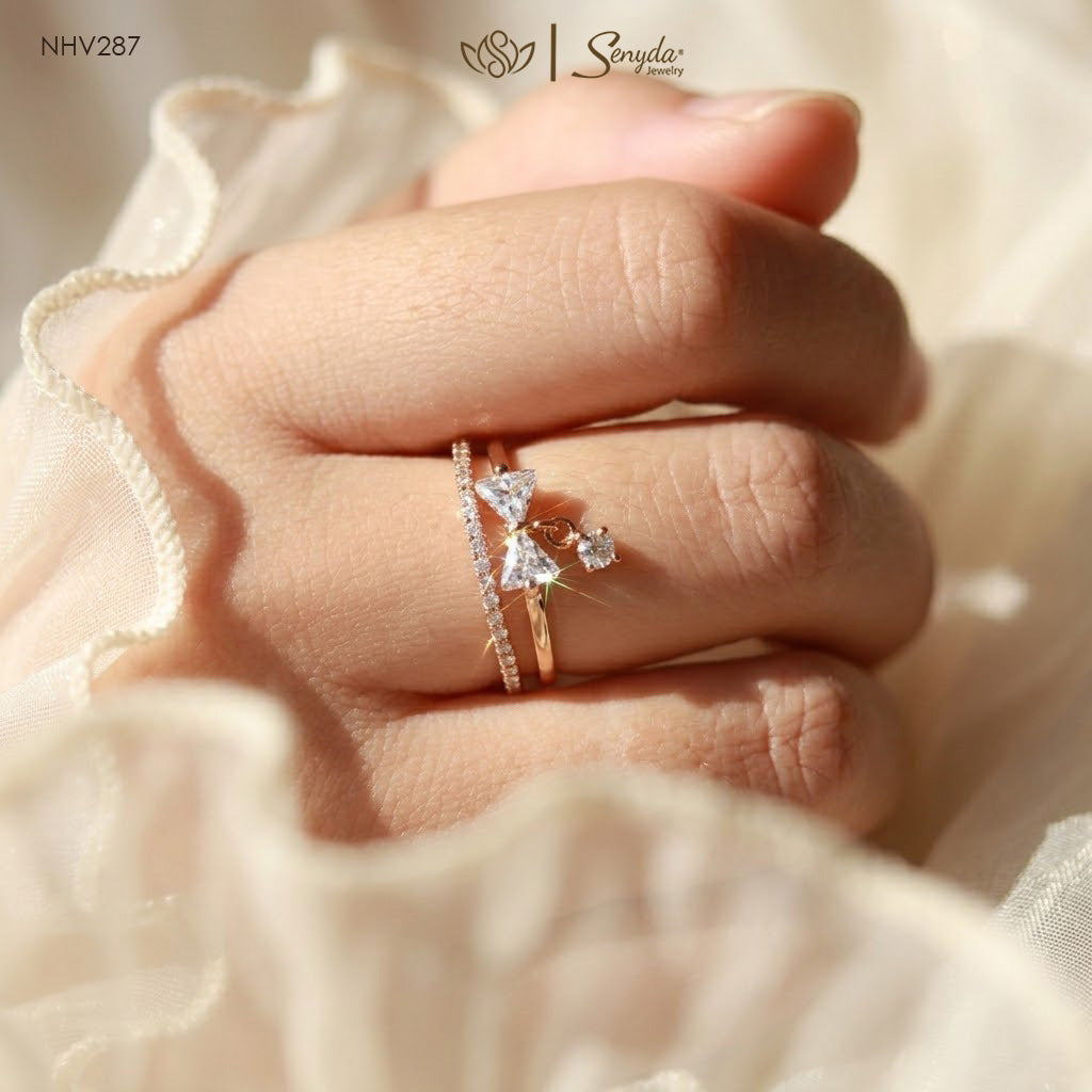 10K Solid Gold Special Ring - LOVY RING