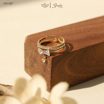 10K Solid Gold Special Ring - LOVY RING