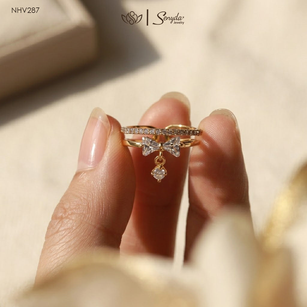 10K Solid Gold Special Ring - LOVY RING