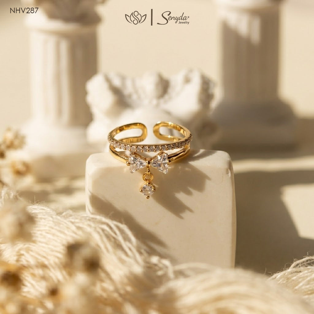 10K Solid Gold Special Ring - LOVY RING