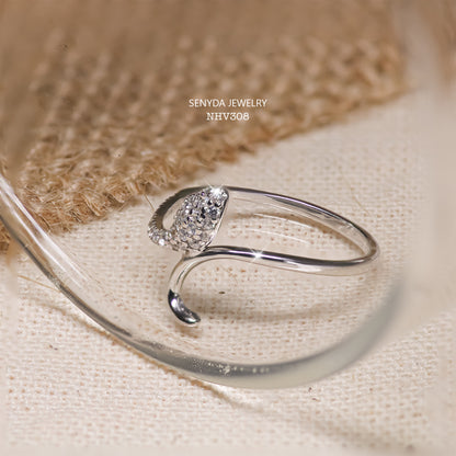 Senyda 18K Solid Gold Special Ring - SNAKE RING