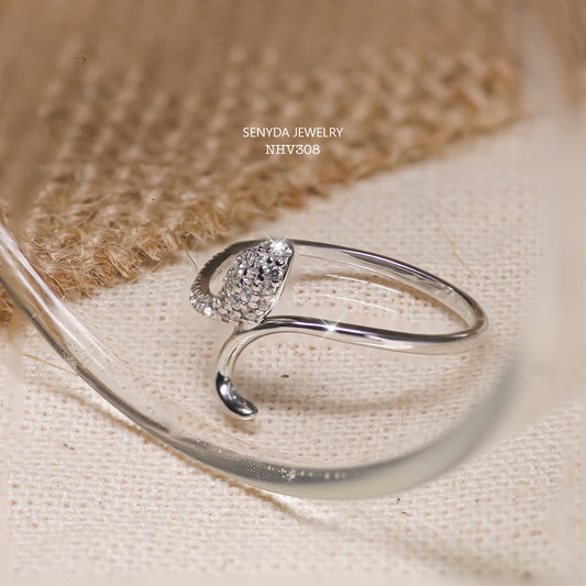 Senyda 18K Solid Gold Special Ring - SNAKE RING