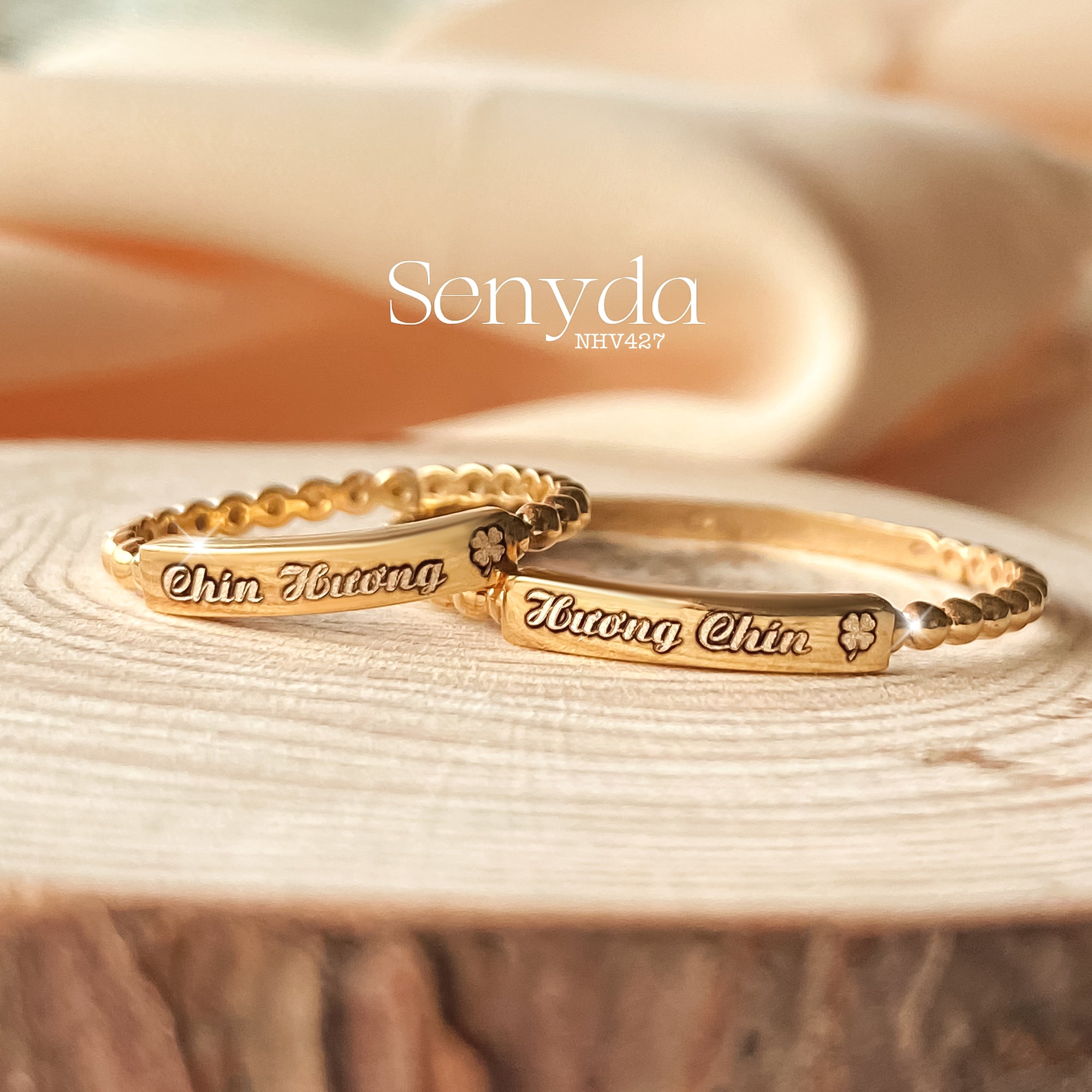 Name bar ring hotsell