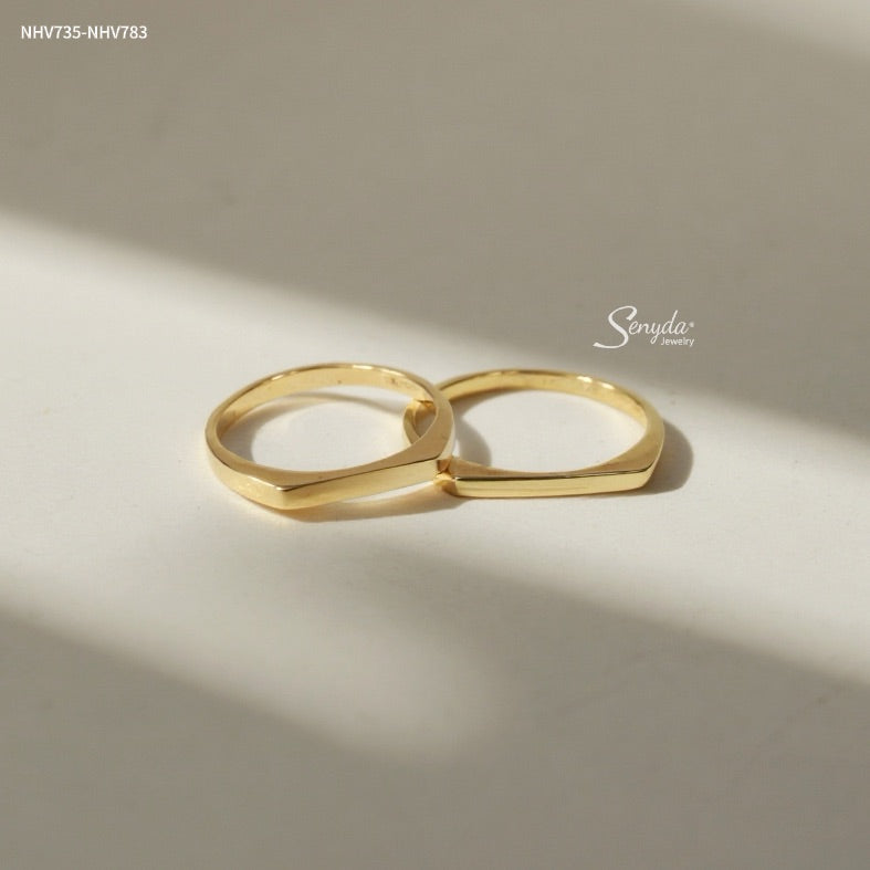 Custom Rectangular Signet Ring