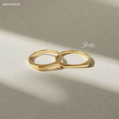 Custom Rectangular Signet Ring